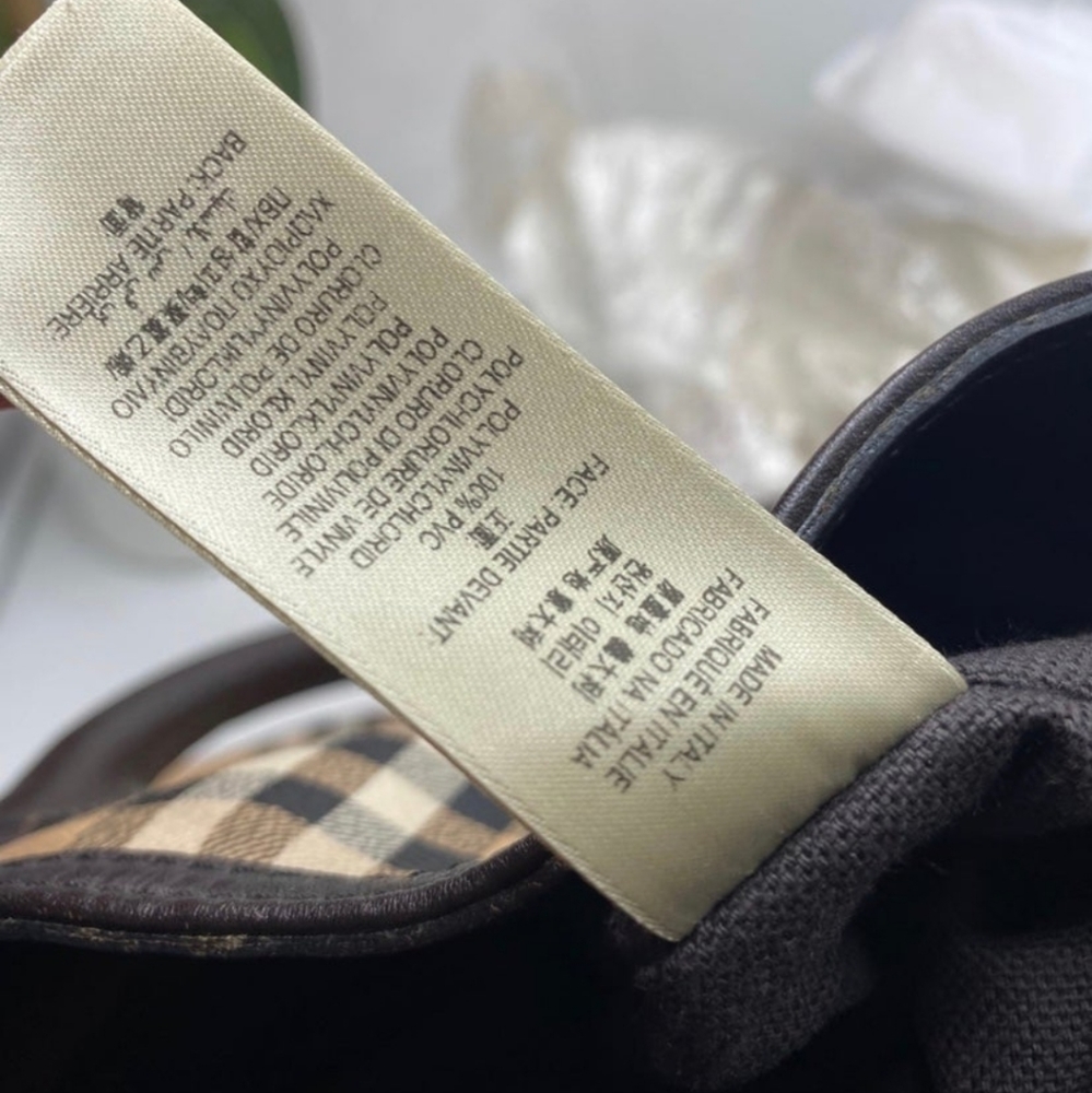 Burberry Haymarket Golderton Medium Tote - Picture 5 of 8